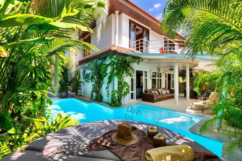 3 Bedroom Pool Villa - Kids Paradise In A Beachside Resort Choeng Mon 外观 照片